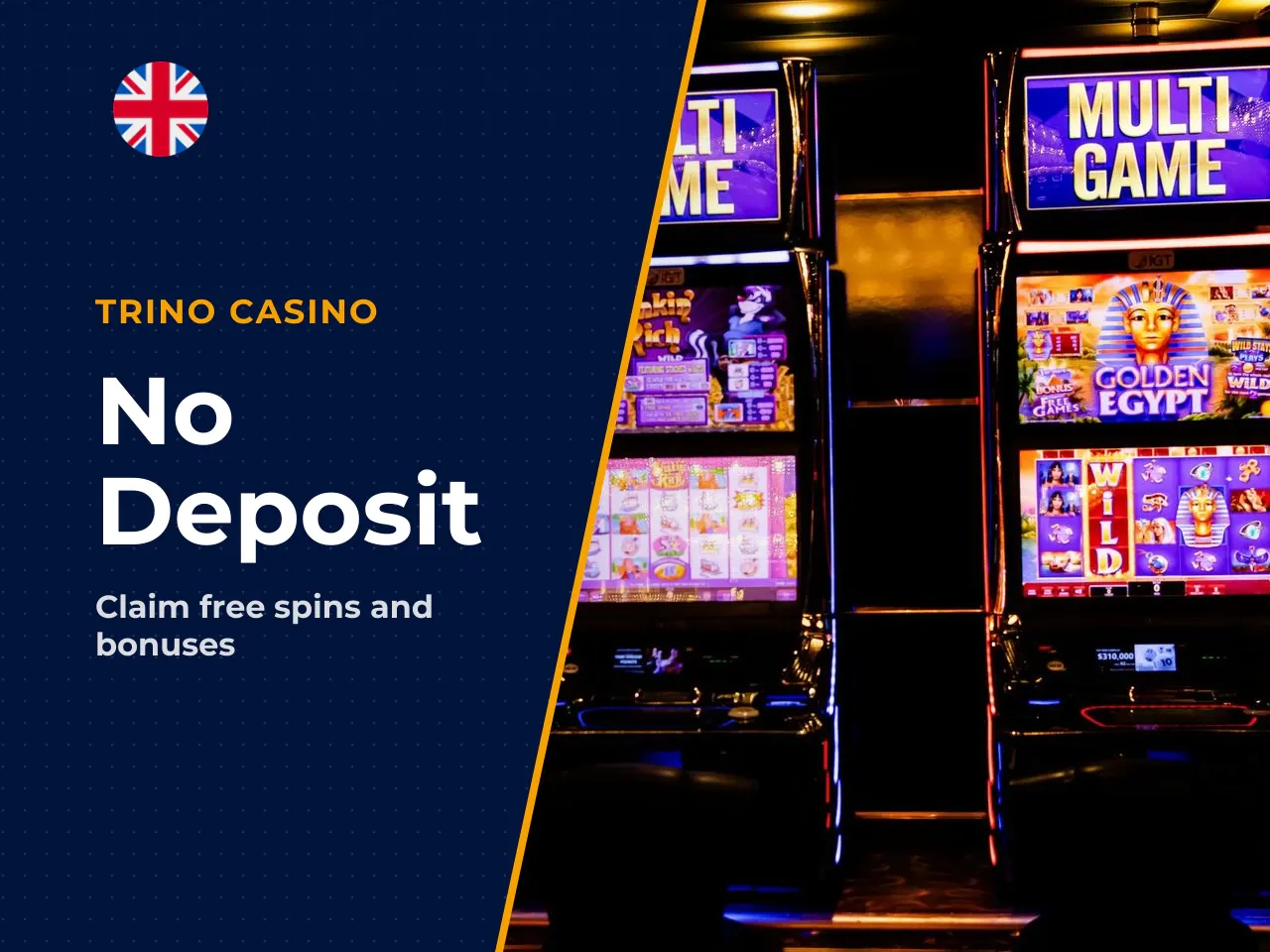 Trino Casino no deposit bonus codes