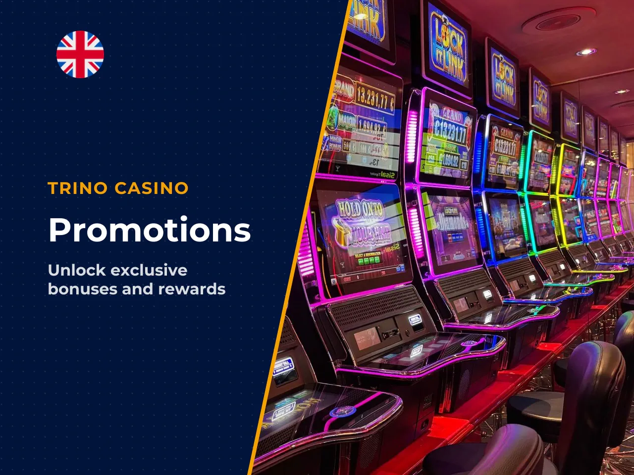 Current Trino Casino promo code and