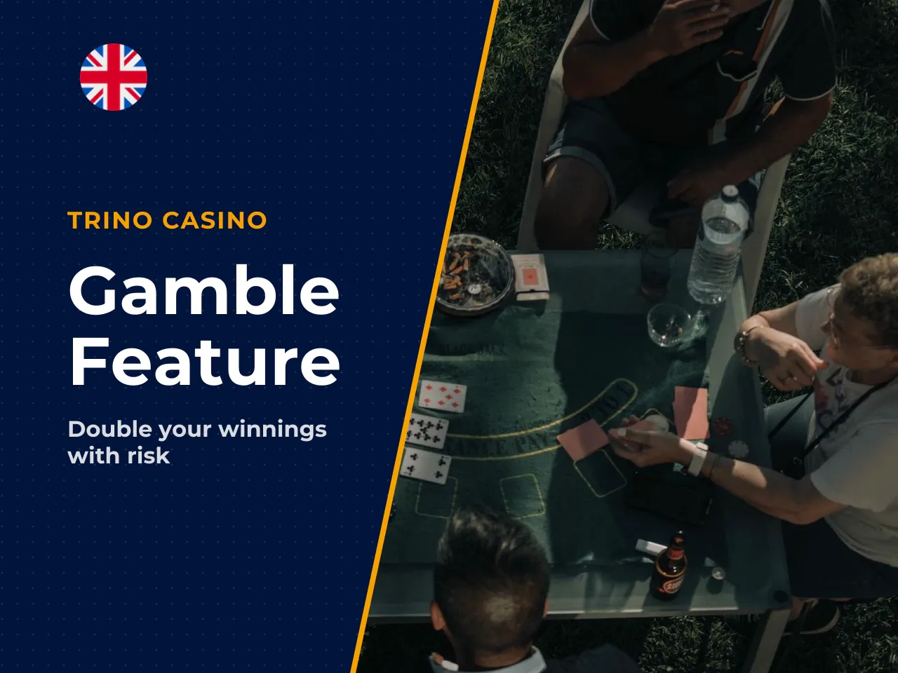 The Gamble Feature Card Risk Game
