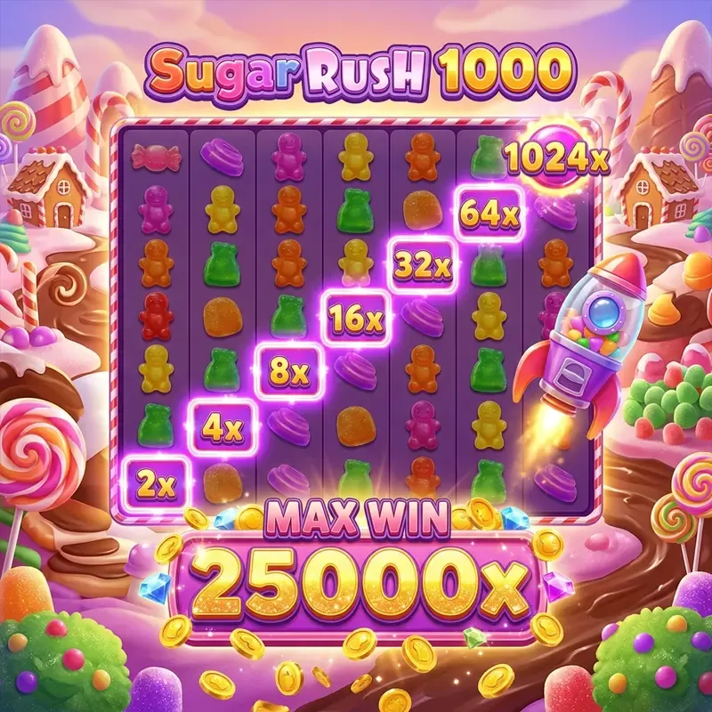 Sugar Rush 1000 Demo, Slot Review